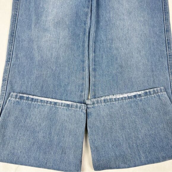 Princess Polly Light Vintage Wash High Rise Straight Leg Jeans Women’s Size 4 - Picture 7 of 12